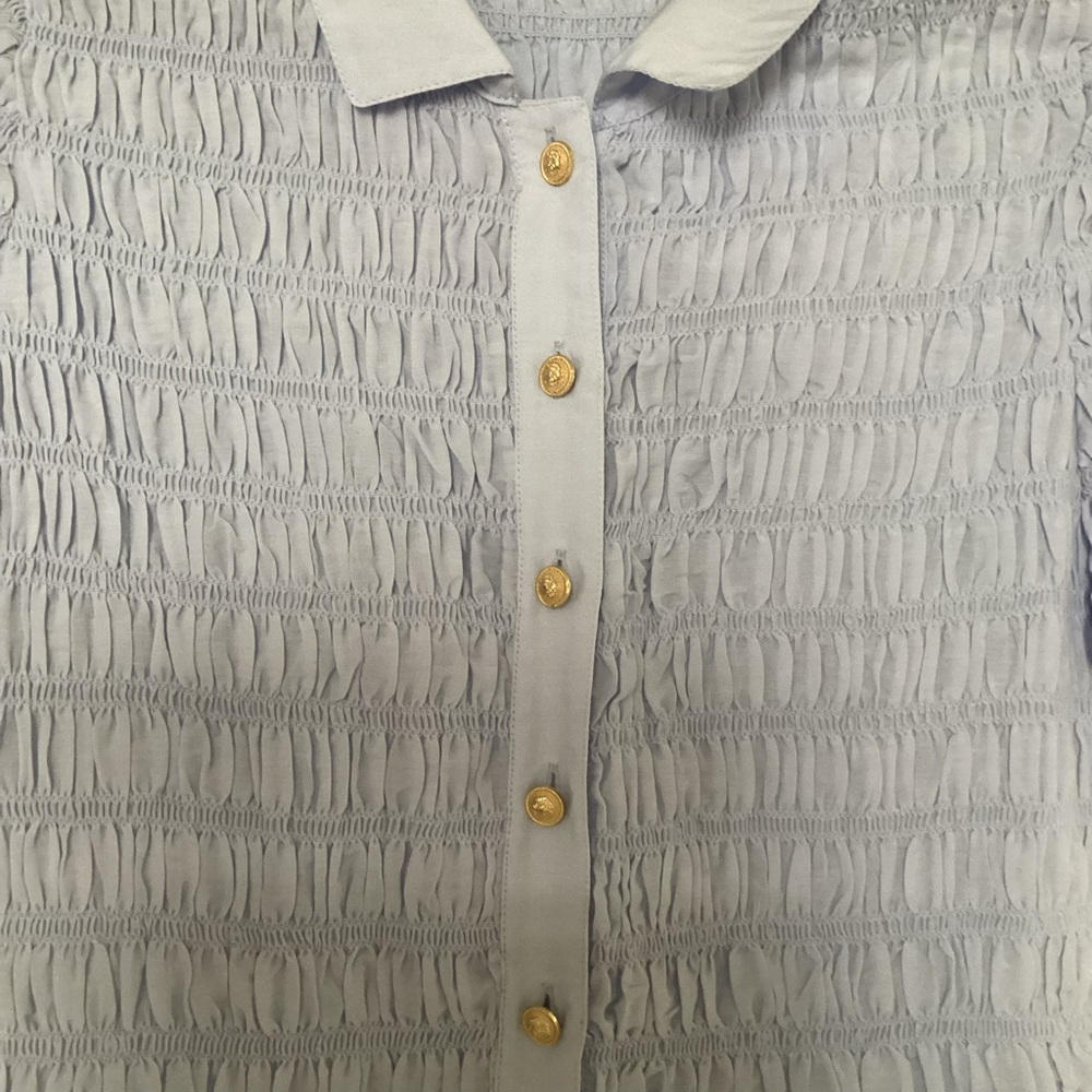 J. Crew Periwinkle Shirt - Picture 3 of 3